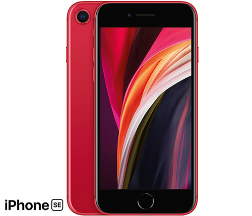 IPhone SE, 64GB, Röd