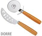 Pino Pizzaset med kniv och skärare