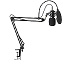 Mikrofon med skrivbordsfäste
