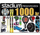 Stadium Presentcheck 1000 kr