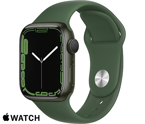 Apple Watch Series 7 GPS 41mm, Grön