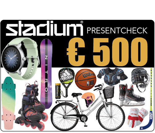 Stadium Presentcheck 500 €