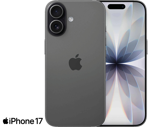 Apple iPhone 17 256 GB, Svart