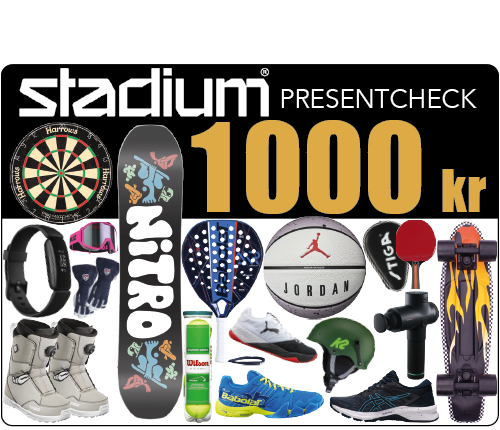 Stadium Presentcheck 1 000 kr