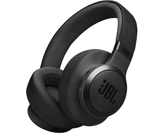 JBL Live 775NC hörlurar, Svart