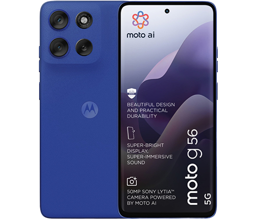 Motorola G56 256 GB, Blå