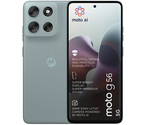 Motorola G56 256 GB, Grå