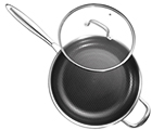 Sauterpanna med glaslock, 28 cm