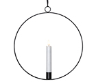 Dekorationsring med LED-ljus