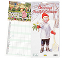 Familjekalender 2027 Årets saga Elsa Beskow