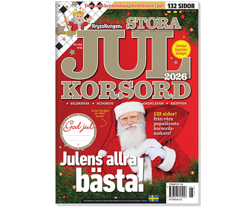 Krysskungens Stora Julkorsord 2026