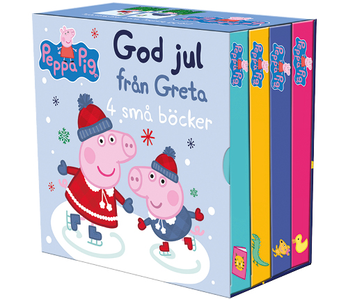 God jul från Greta – 4 små böcker