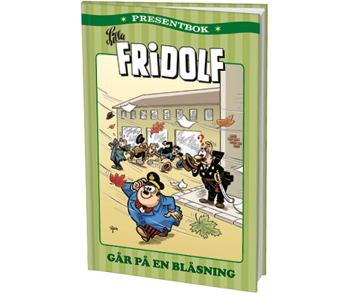 Lilla Fridolf presentbok: Går på en blåsning