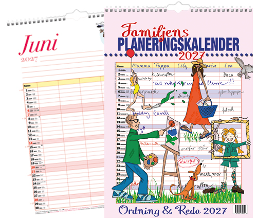Familjens planeringskalender 2027