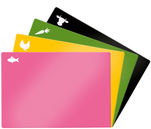 Skärbrädor, 4-pack